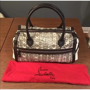 Christian Louboutin Duffle Weekend bag XL AUTH